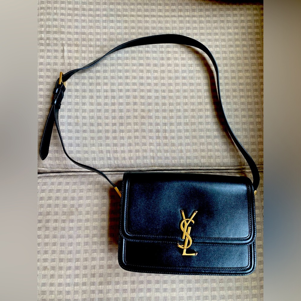 YSL médium soldering satchel bag NWOT